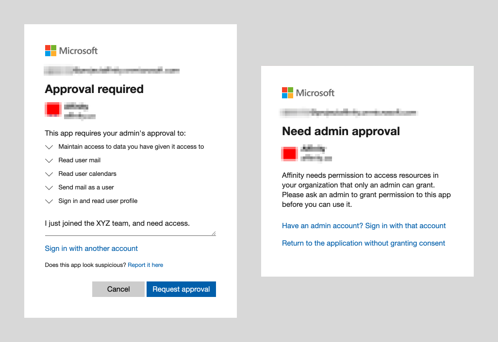 Erreur Besoin d'Approbation d'Admin