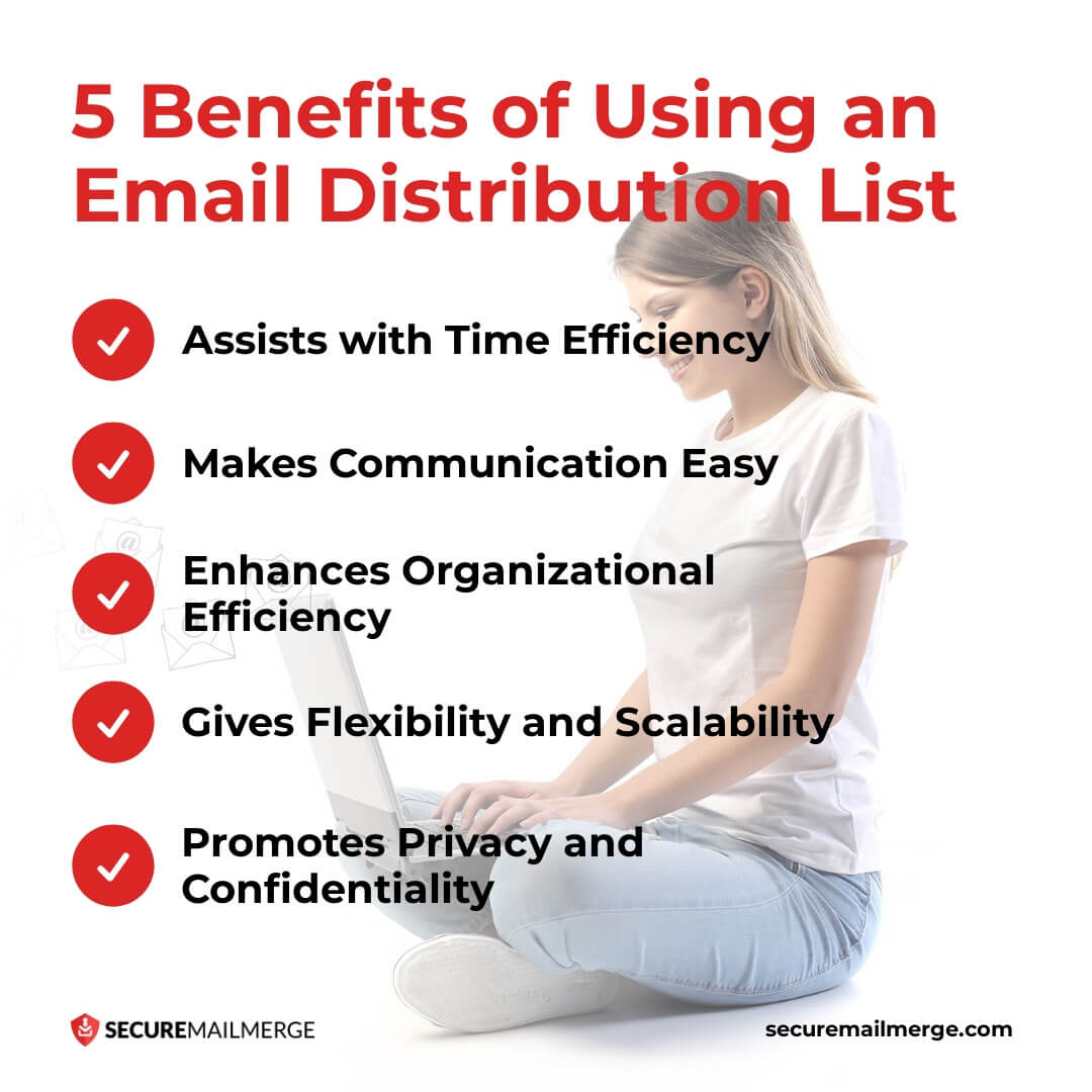 5 Avantages de l'utilisation d'une liste de distribution par e-mail