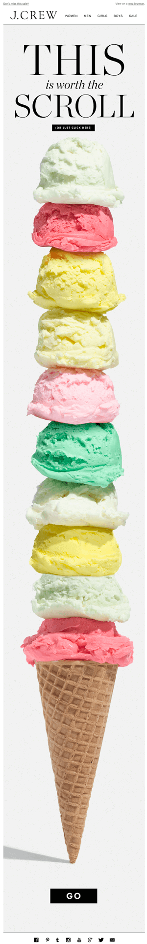 J.Crew : Accent sur le Récit Visuel