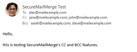 Ajouter des destinataires en CC ou BCC à un publipostage