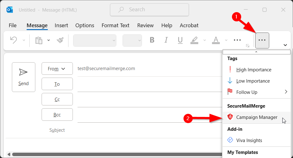 démarrer addin outlook desktop simplifié